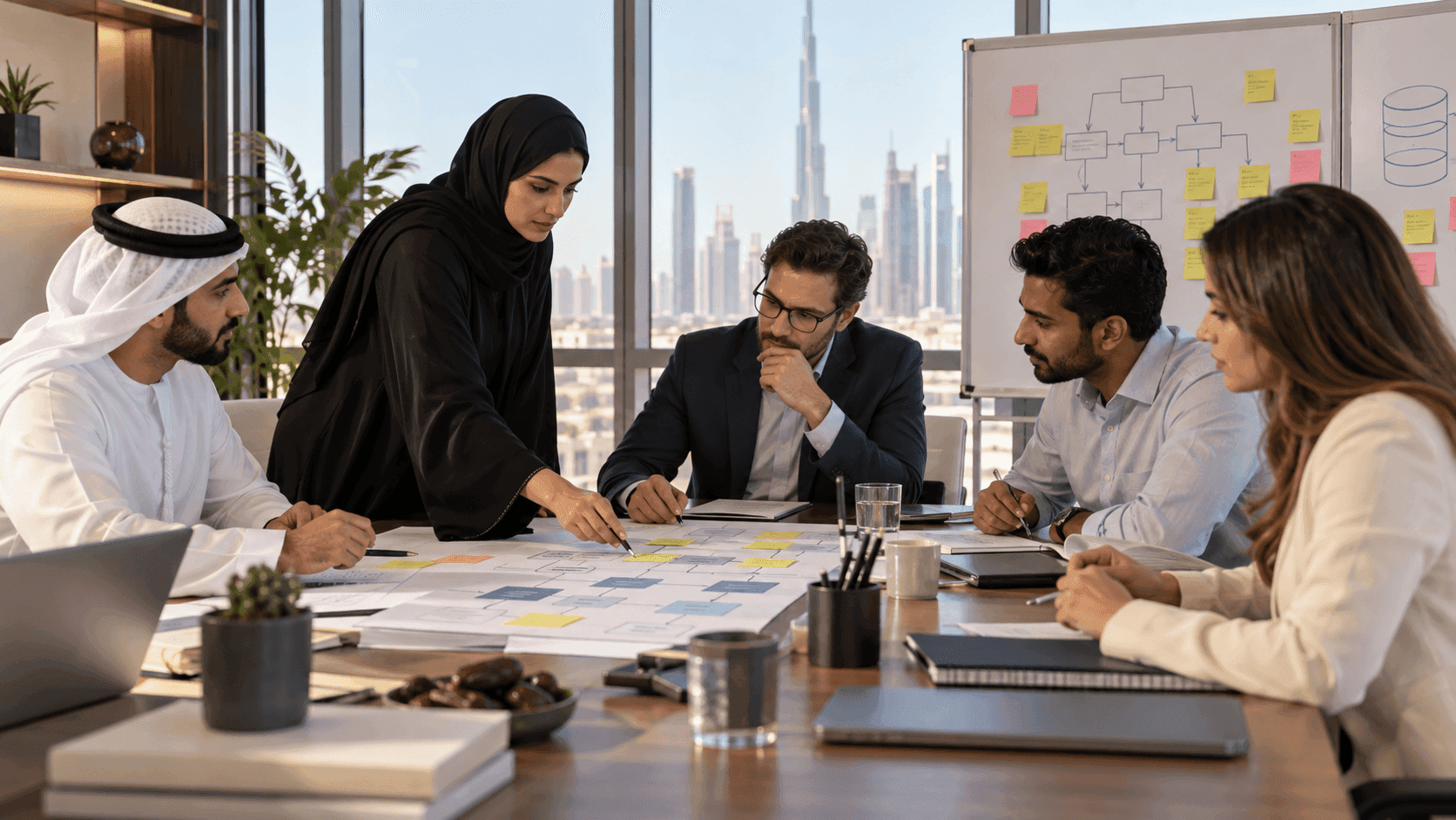 ERP System Design Company UAE: How to Plan the Right Build — a stakeholder workshop mapping current workflow, scope, and exceptions