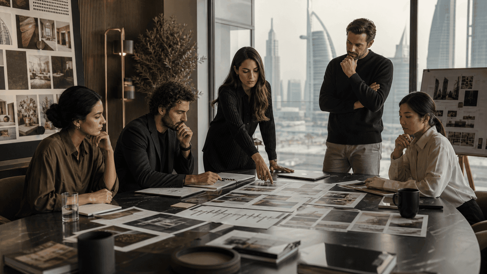 Editorial image illustrating SEO for a Website Relaunch in Dubai: Protecting Visits and Conversions Through Change — scene 3
