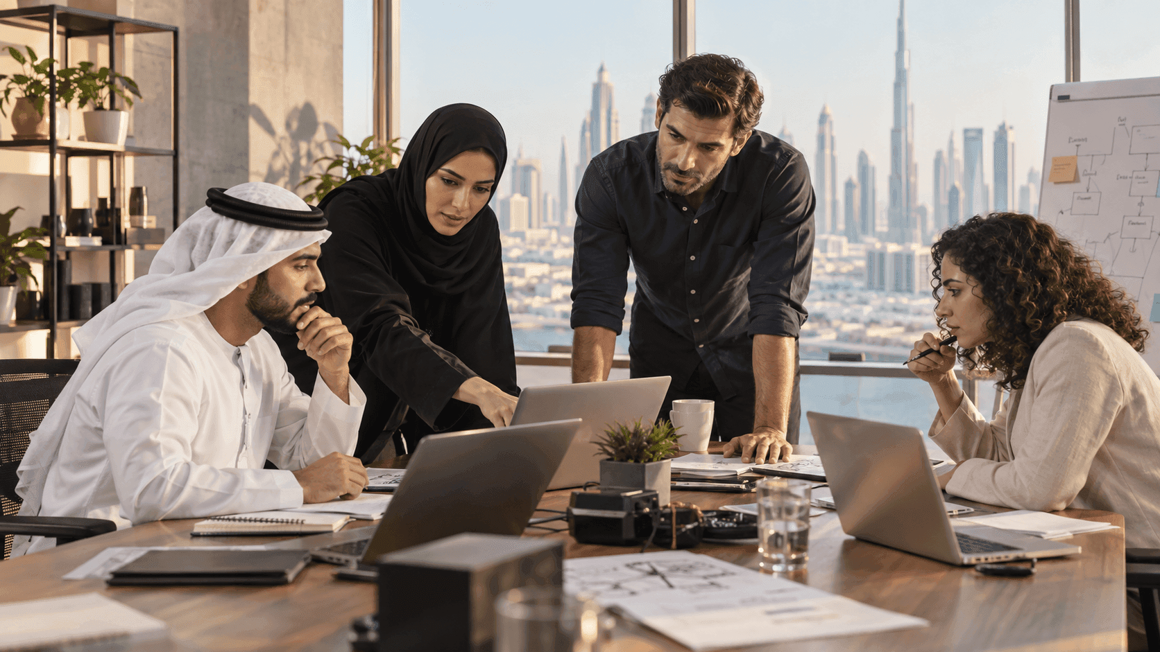 Software Development Company UAE: How to Choose a Delivery Partner — a delivery team testing assumptions and dependencies before release