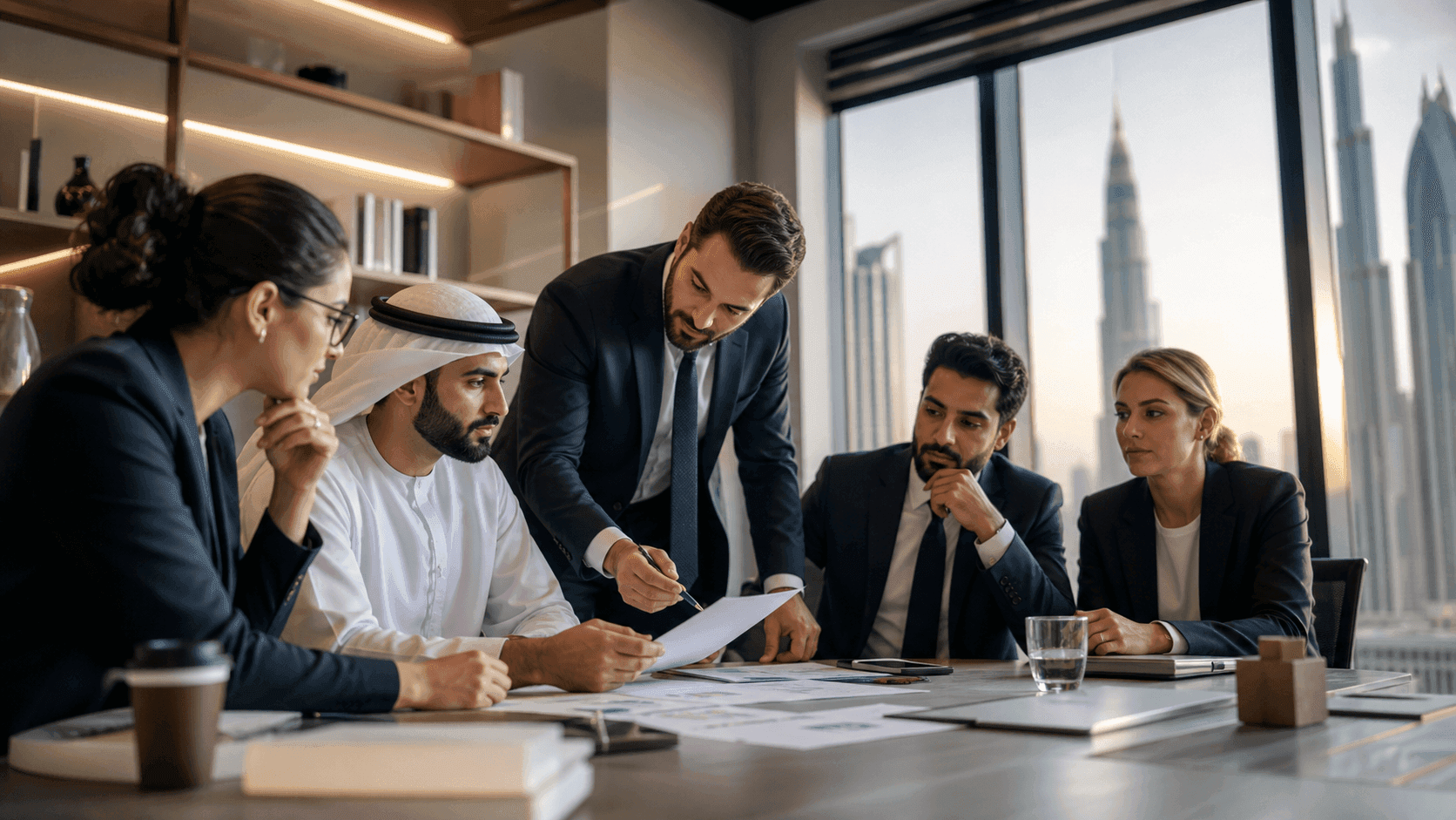 B2B Content Writing in Dubai: Building Trust Before the Contact Request — make the decision boundary visible