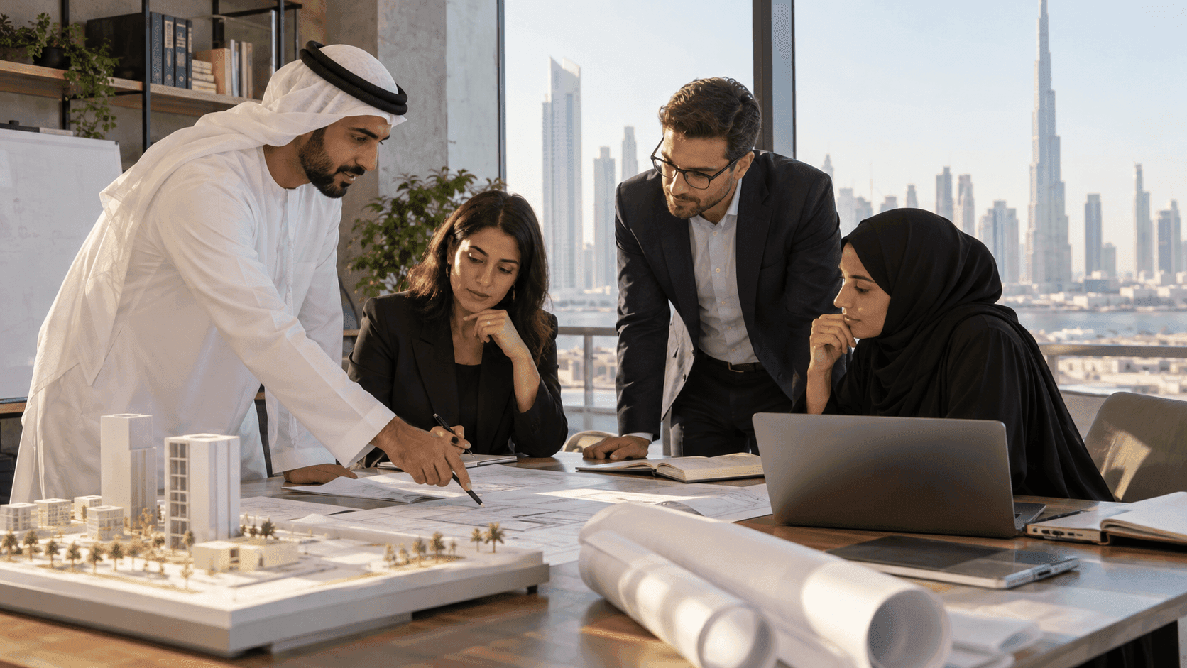 API Systems Integration Company UAE: How to Choose a Partner — a cross-functional team aligning an operating decision around evidence and ownership